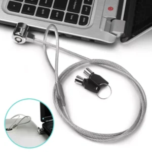 Notebook / Laptop Universal Security Cable Chain Lock W/ Two Keys